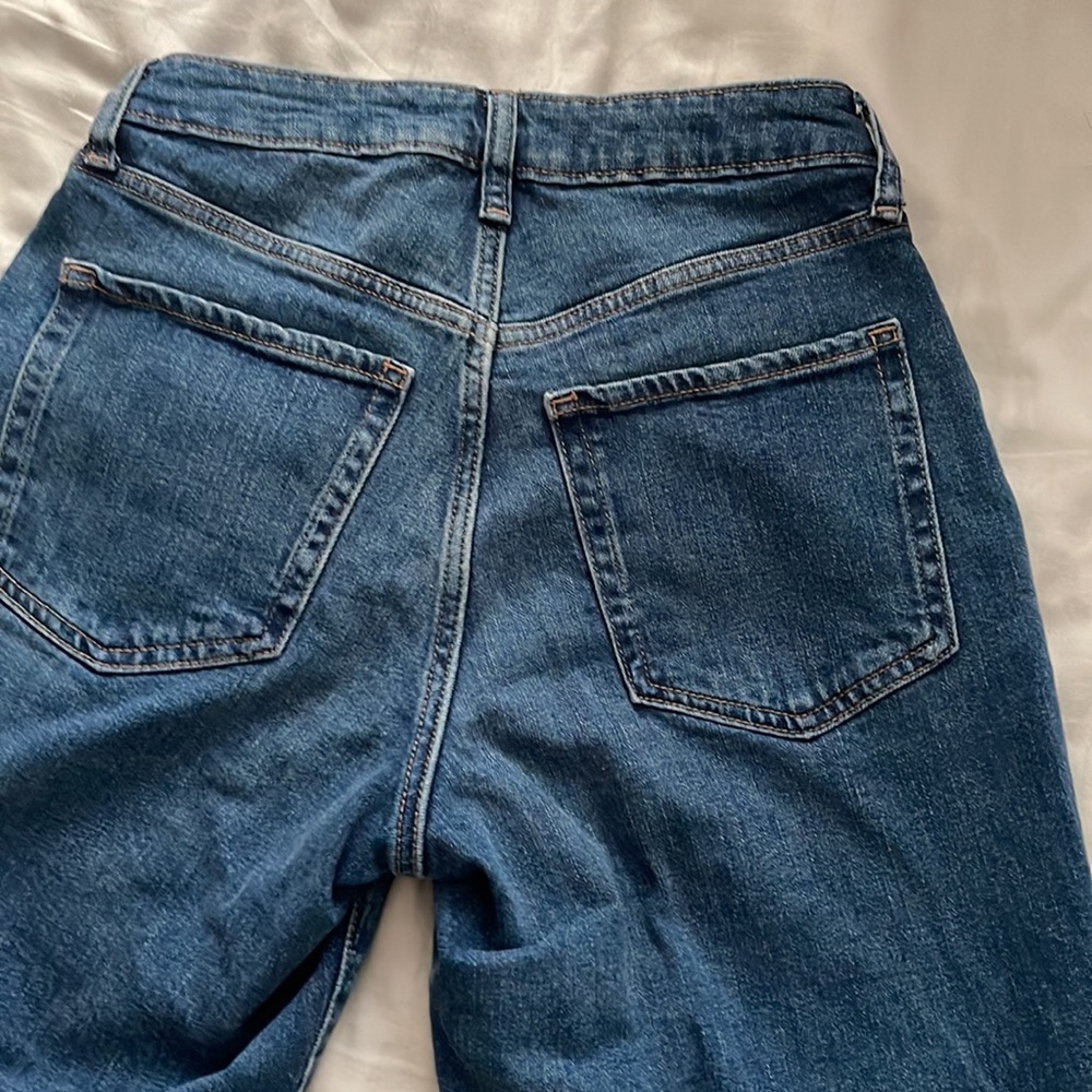 High Rise blue jeans - Picture 4 of 6